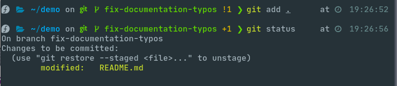 Adding Changes to Local Repo!